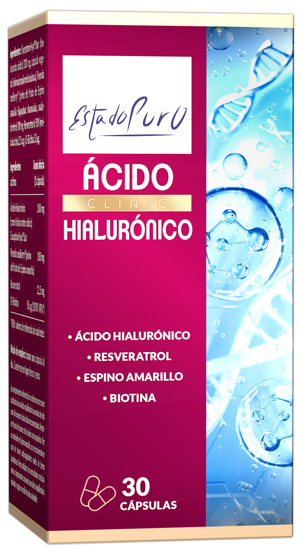 ESTADO PURO ÁCIDO HIALURÓNICO CLINIC