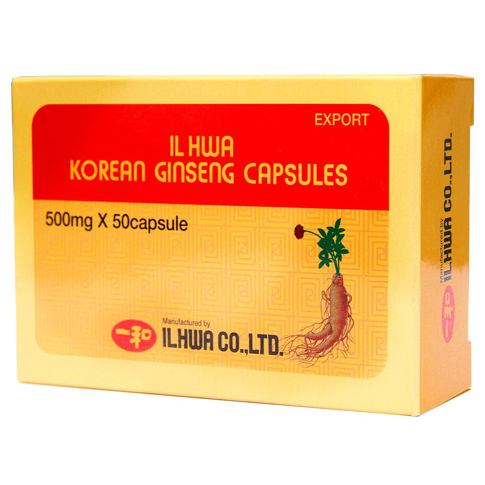 GINSENG COREANO IL HWA 50 CÁPSULAS