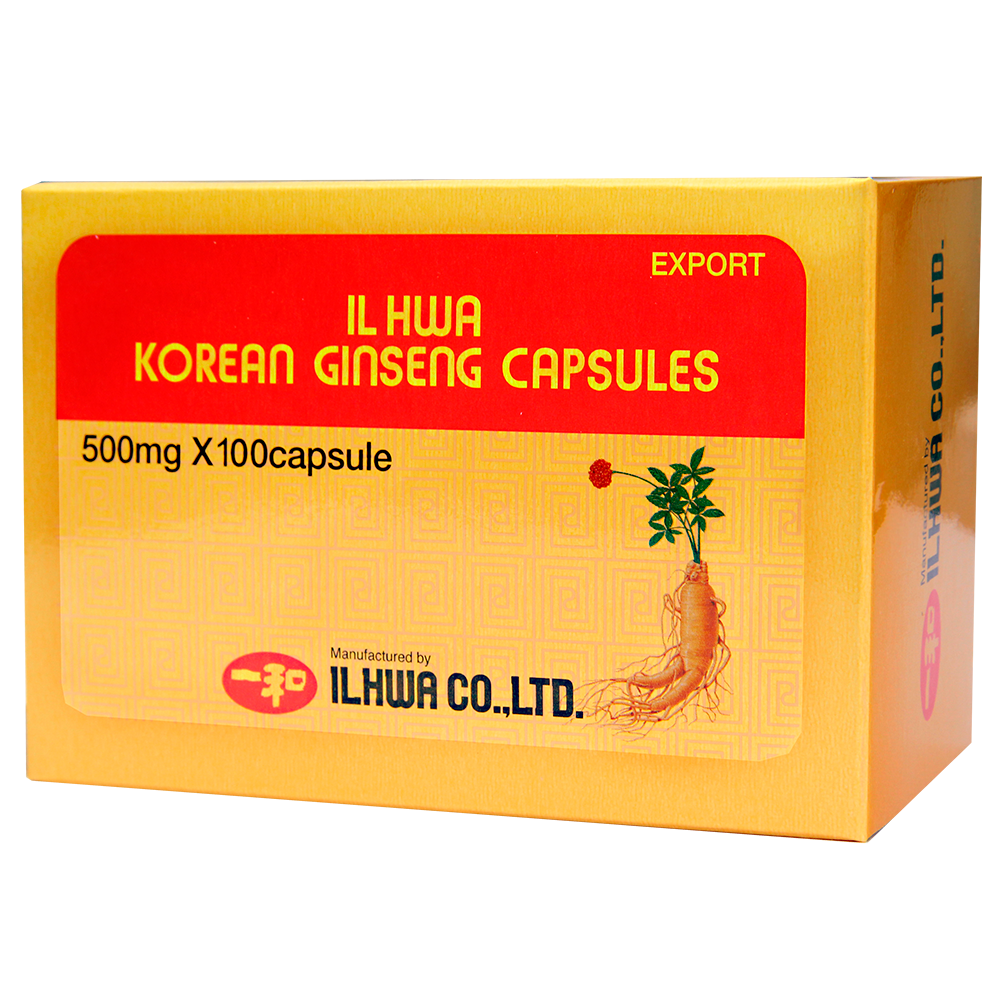 GINSENG COREANO IL HWA 100 CÁPSULAS BLISTER