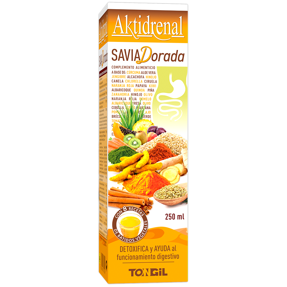 AKTIDRENAL SAVIA DORADA 250 ML