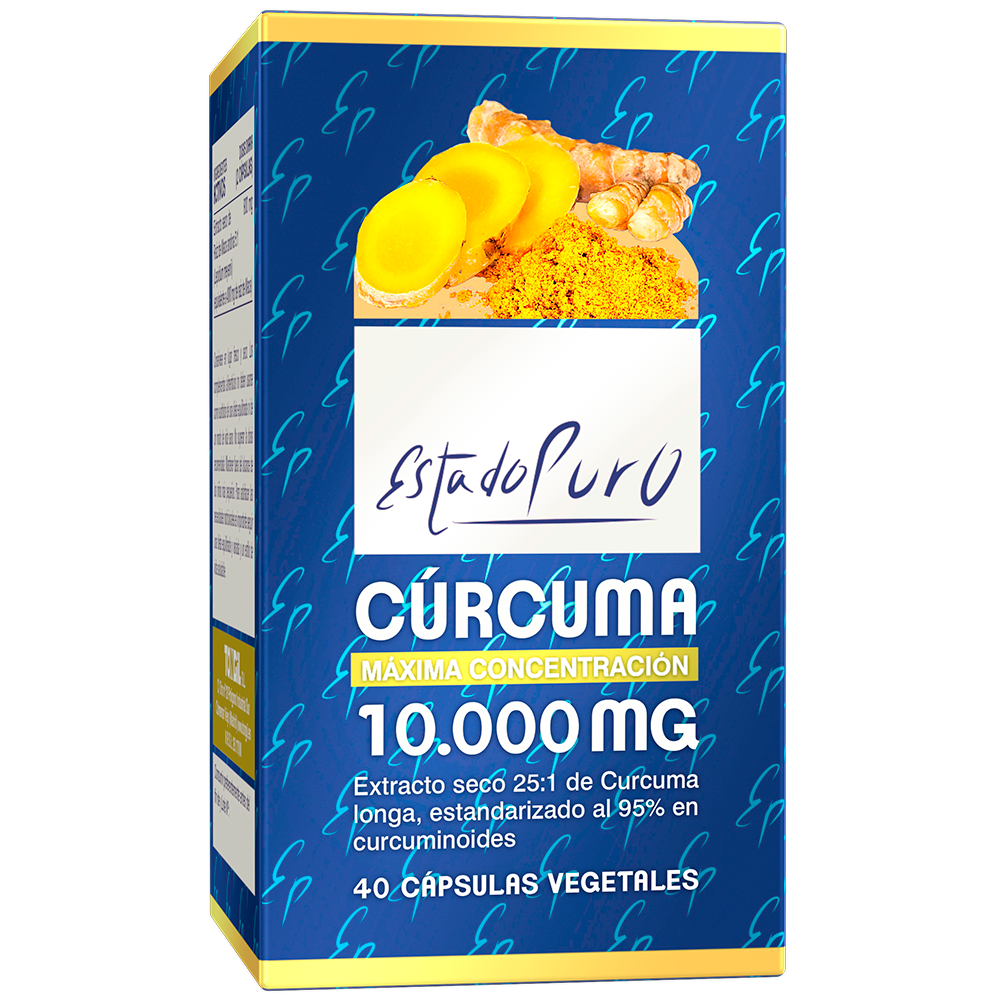 ESTADO PURO CURCUMA 10.000 MG 40 CÁPSULAS