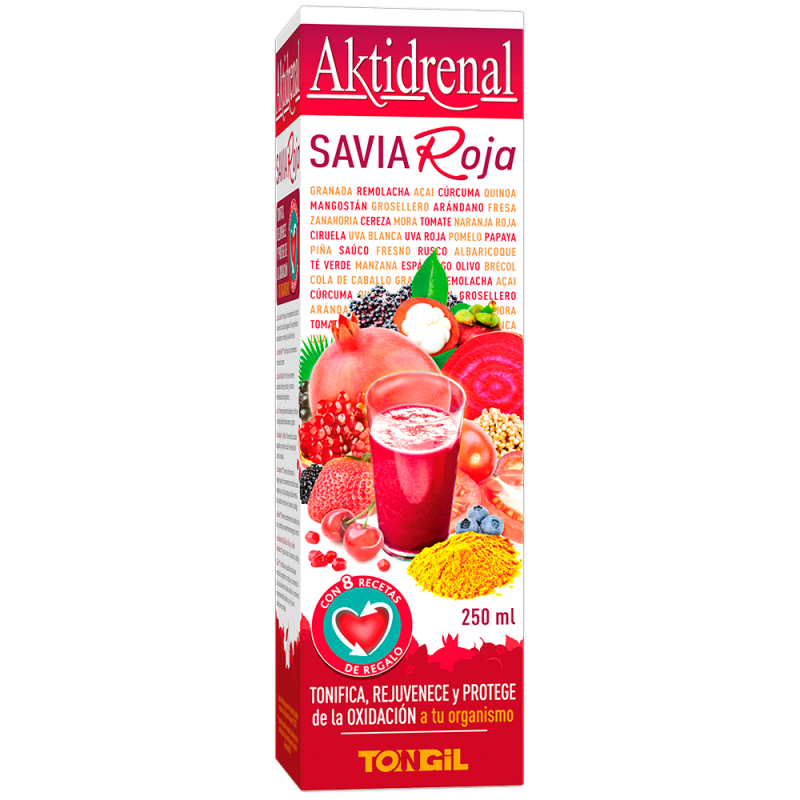 AKTIDRENAL SAVIA ROJA 250 ml