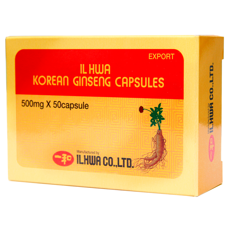 GINSENG COREANO IL HWA 50 CÁPSULAS