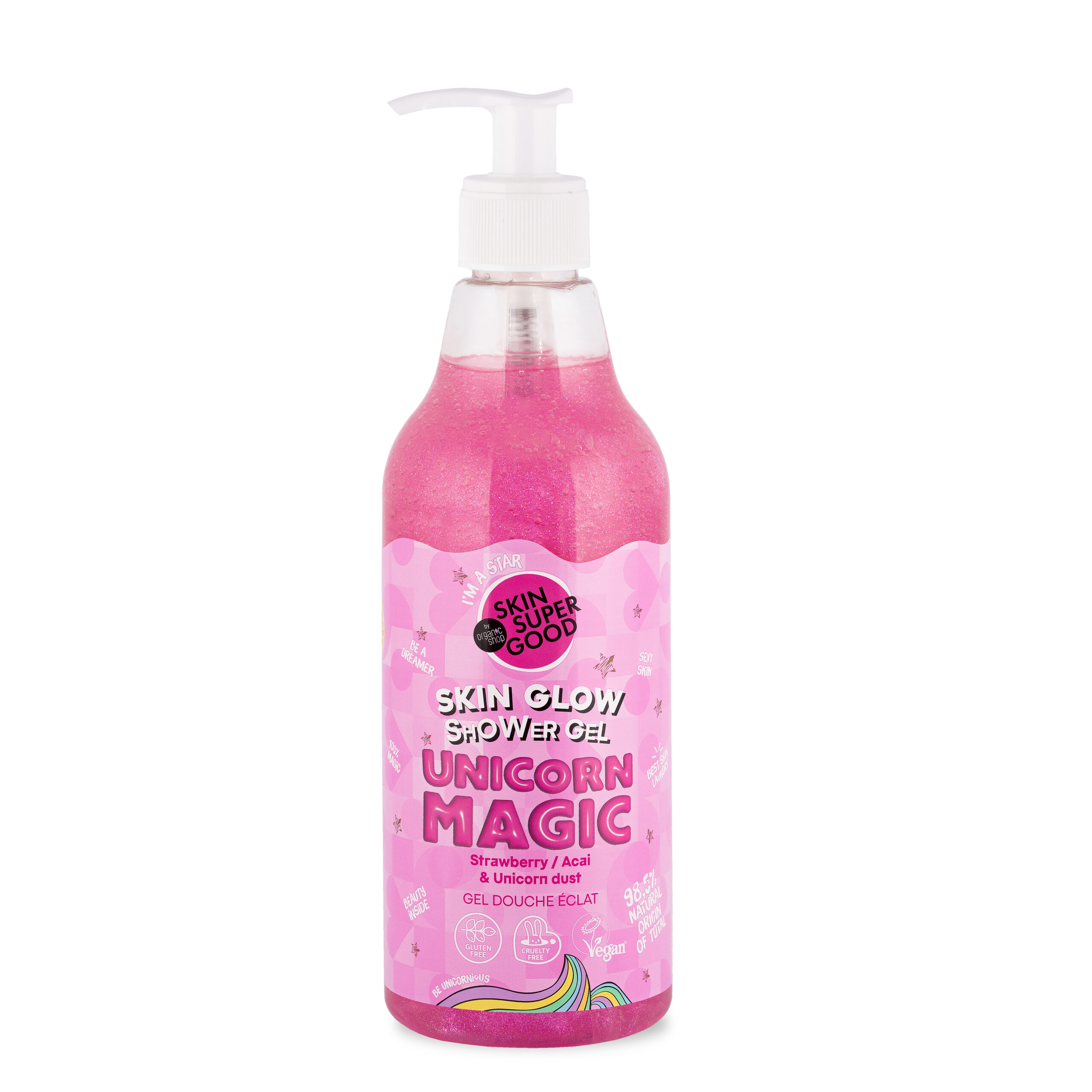 GEL DE DUCHA SKIN GLOW UNICORN MAGIC